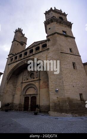 San Andres Eliza, Elciego, Alava, Baskenland, Spanien. Stockfoto