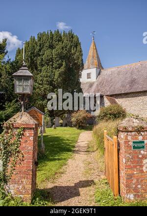 St. Michael the Archangel Church, Litlington Stockfoto