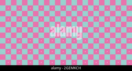 Karo Stoff Textil Mode Motiv Gingham kariert geometrisch abstrakt Hintergrund Textur Tapete Hintergrund Muster nahtlose Vektor Illustration Stock Vektor