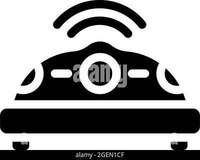 Sound Haustier Spielzeug Glyphe Symbol Vektor Illustration Stock Vektor