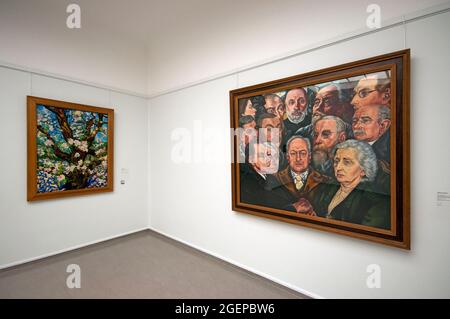 Gemälde des niederländischen Malers Charley Toorop (1891-1955) im Kroller-Muller Museum im De Hoge Veluwe Nationalpark, Otterlo, Niederlande Stockfoto