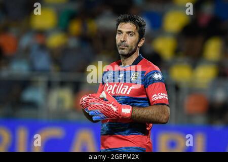 Frosinone, Italien. August 2021. Foto/Roberto Ramaccia Frosinone 20/08/2021 Campionato di Calcio Serie B 2021-2022 Frosinone vs Parma Nella foto Gianluigi Buffon Credit: Roberto Ramaccia/Alamy Live News Stockfoto