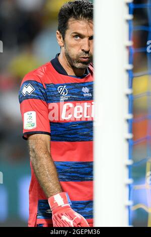 Frosinone, Italien. August 2021. Foto/Roberto Ramaccia Frosinone 20/08/2021 Campionato di Calcio Serie B 2021-2022 Frosinone vs Parma Nella foto Gianluigi Buffon Credit: Roberto Ramaccia/Alamy Live News Stockfoto