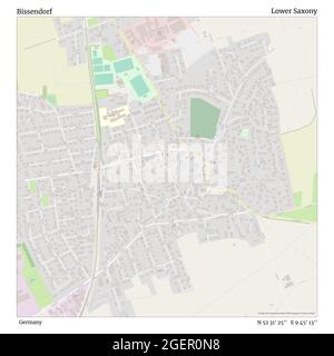 Bissendorf, Deutschland, Niedersachsen, N 52 31' 25'', E 9 45' 13'', Karte, Timeless Map veröffentlicht 2021. Reisende, Entdecker und Abenteurer wie Florence Nightingale, David Livingstone, Ernest Shackleton, Lewis and Clark und Sherlock Holmes haben sich bei der Planung von Reisen zu den entlegensten Ecken der Welt auf Karten verlassen.Timeless Maps kartiert die meisten Orte auf der Welt und zeigt die Verwirklichung großer Träume Stockfoto