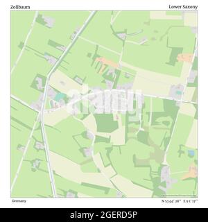 Zollbaum, Deutschland, Niedersachsen, N 53 44' 28'', E 9 1' 17'', Karte, Timeless Map veröffentlicht 2021. Reisende, Entdecker und Abenteurer wie Florence Nightingale, David Livingstone, Ernest Shackleton, Lewis and Clark und Sherlock Holmes haben sich bei der Planung von Reisen zu den entlegensten Ecken der Welt auf Karten verlassen.Timeless Maps kartiert die meisten Orte auf der Welt und zeigt die Verwirklichung großer Träume Stockfoto