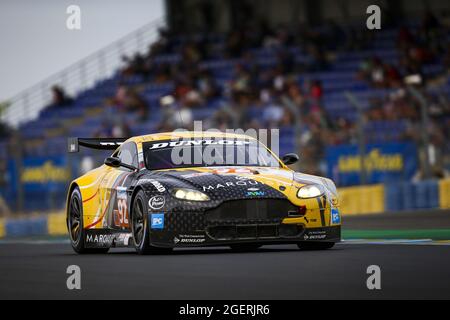 92 Wunderlich Franz (ger), Aston Martin V8 Vantage GT2, Action während der 2021 Langstrecken-Legenden auf dem Circuit des 24 Heures du Mans, vom 18. Bis 21. August 2021 in Le Mans, Frankreich - Foto Joao Filipe / DPPI Stockfoto