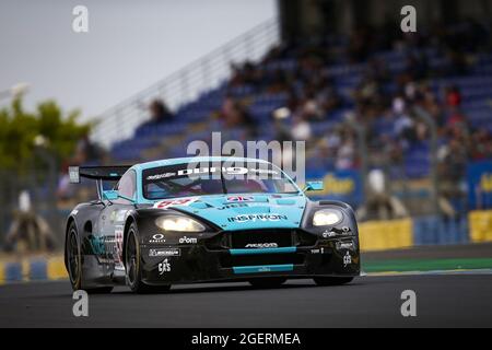 53 Mein Richard (gbr), Aston Martin DBR9, Aktion während der 2021 Langstreckenlegenden auf dem Circuit des 24 Heures du Mans, vom 18. Bis 21. August 2021 in Le Mans, Frankreich - Foto Joao Filipe / DPPI Stockfoto