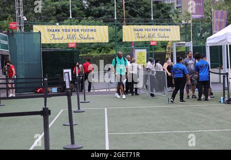 Forest Hills Stadium, Queens, New York, USA, August 20, 2021 - während der Hip Hop Summer NYC Homecoming Concert Series 2021 heute im Queens Forest Hills Stadium Foto: Luiz Rampelotto/EuropaNewswire FOTOKREDIT ERFORDERLICH. Quelle: dpa picture Alliance/Alamy Live News Stockfoto