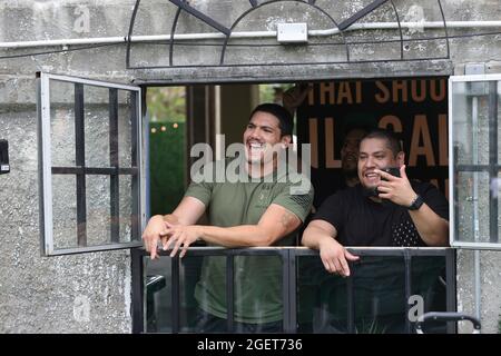 Forest Hills Stadium, Queens, New York, USA, August 20, 2021 - während der Hip Hop Summer NYC Homecoming Concert Series 2021 heute im Queens Forest Hills Stadium Foto: Luiz Rampelotto/EuropaNewswire FOTOKREDIT ERFORDERLICH. Quelle: dpa picture Alliance/Alamy Live News Stockfoto