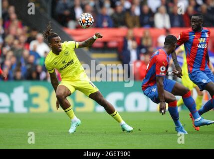 London, Großbritannien. August 2021. Ivan Toney von Brentford während des Spiels der Premier League im Selhurst Park, London. Bildnachweis sollte lauten: David Klein / Sportimage Kredit: Sportimage/Alamy Live News Stockfoto