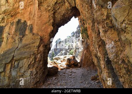 Imbros-Schlucht, Kreta, Griechenland, Europa Stockfoto