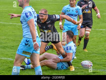 Castleford Tigers V Wakefield Trinity beim „Mend A Hose Jungle“, Castleford, Großbritannien, am 21. August 2021. Betfred Super League Credit: Craig Cresswell/Alamy Live News Stockfoto