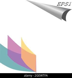 Design-Vorlage für abstrakte Logos. Einfache elegante Form Stil modernes Logo. Stock Vektor