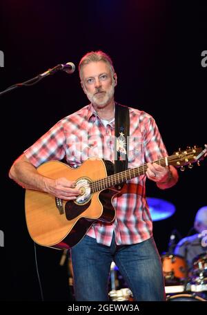 Hiawassee, GA, USA. August 2021. Darryl Worley auf der Bühne für das Darryl Worley Konzert auf dem 70. Jährlichen Georgia Mountain Fair Grounds, Anderson Music Hall, Hiawassee, GA, 21. August 2021. Quelle: Derek Storm/Everett Collection/Alamy Live News Stockfoto