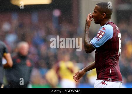 21. August 2021; Villa Park, Aston, Birmingham, West Midlands, England, Premier League Football, Aston Villa gegen Newcastle United; Ashley Young von Aston Villa Stockfoto