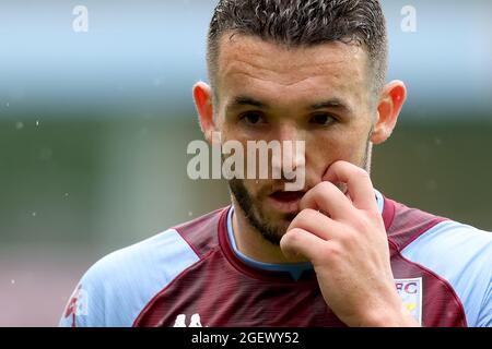 21. August 2021; Villa Park, Aston, Birmingham, West Midlands, England, Premier League Football, Aston Villa gegen Newcastle United; John McGinn von Aston Villa Stockfoto