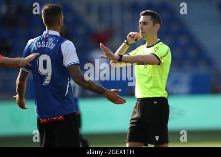 Joselu von Deportivo Alaves während des Liga-Spiels zwischen Deportivo Alaves und RCD Mallorca im Estadio de Mendizorrotza in Vitoria, Spanien. Stockfoto