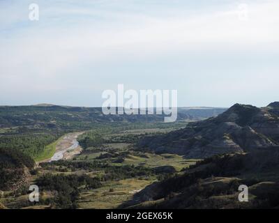 Theodore-Roosevelt-Nationalpark Stockfoto