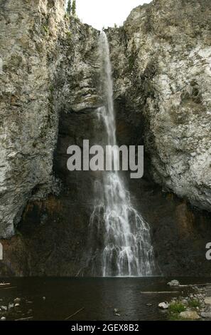 Fairy Falls ; Datum: 28. Juli 2009 Stockfoto