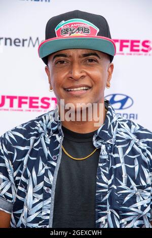 Los Angeles, USA. August 2021. D'Lo nimmt an Outfest LGBTQ Film Festival 5. Annual Trans and Nonbinary Summit in Directors Guild of America, Los Angeles, CA am 21. August 2021 Teil Quelle: Eugene Powers/Alamy Live News Stockfoto