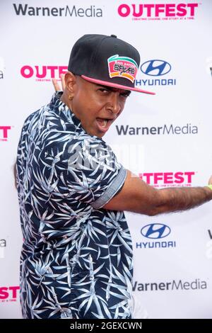 Los Angeles, USA. August 2021. D'Lo nimmt an Outfest LGBTQ Film Festival 5. Annual Trans and Nonbinary Summit in Directors Guild of America, Los Angeles, CA am 21. August 2021 Teil Quelle: Eugene Powers/Alamy Live News Stockfoto