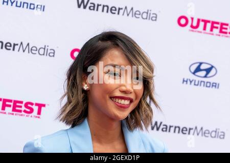 Los Angeles, USA. August 2021. Rachel Leyco nimmt am 21. August 2021 am 5. Jährlichen Trans- und Nonbinary-Gipfel des Outfest LGBTQ Film Festival in der Directors Guild of America, Los Angeles, CA Teil.Quelle: Eugene Powers/Alamy Live News Stockfoto