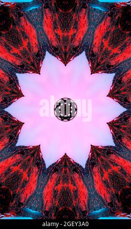 Red Abstract Farbe Technologie Hintergrund, Computer-Technologie Business-Hintergrund. Vertikales Bild. Stockfoto