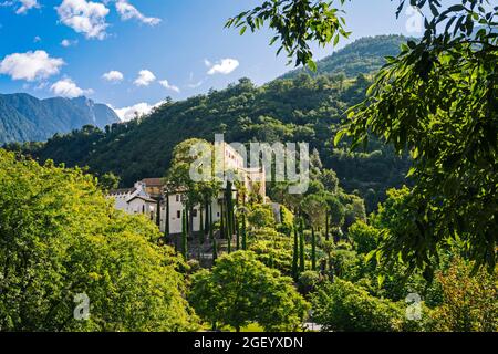 Meran, Südtirol: Schloss Trautmannsdorf Stockfoto