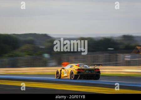 Le Mans, Frankreich. 22. August 2021. Während der 24 Stunden von Le Mans 2021, 4. Lauf der FIA-Langstrecken-Weltmeisterschaft 2021, FIA WEC, auf dem Circuit de la Sarthe, vom 21. Bis 22. August 2021 in Le Mans, Frankreich - Foto Frédéric Le Floc'h/DPPI Credit: DPPI Media/Alamy Live News Stockfoto