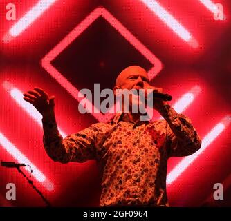 Nicht exklusiv: Jimmy Somerville, Rewind Festival South, Henley-on-Thames, Großbritannien, 21. August 2021, Foto von Richard Goldschmidt Stockfoto