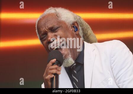 Nicht exklusiv: Billy Ocean, Rewind Festival South, Henley-on-Thames, Großbritannien, 21. August 2021, Foto von Richard Goldschmidt Stockfoto