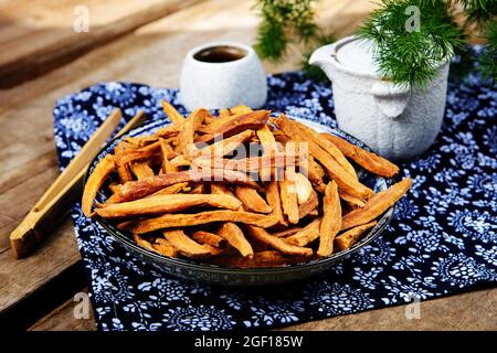 Süßkartoffelartikel Stockfoto