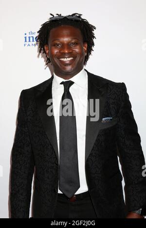 Beverly Hills, Kalifornien. August 2021. LaDainian Tomlinson bei der Ankunft für Harold und Carole Pump Foundation Gala, The Beverly Hilton Hotel, Beverly Hills, CA, 20. August 2021. Kredit: Priscilla Grant/Everett Collection/Alamy Live Nachrichten Stockfoto