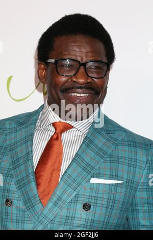Beverly Hills, USA. August 2021. LOS ANGELES - 20. AUGUST: Michael Irvin bei der 21. Jährlichen Gala der Harold and Carole Pump Foundation im Beverly Hilton Hotel am 20. August 2021 in Beverly Hills, CA (Foto von Katrina Jordan/Sipa USA) Quelle: SIPA USA/Alamy Live News Stockfoto