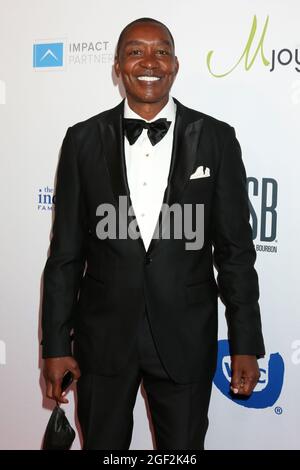 20. August 2021, Beverly Hills, CA, USA: LOS ANGELES - 20. AUGUST: Isiah Thomas bei der 21. Jährlichen Gala der Harold and Carole Pump Foundation im Beverly Hilton Hotel am 20. August 2021 in Beverly Hills, CA (Foto: © Kay Blake/ZUMA Press Wire) Stockfoto