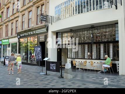 Mackintosh im Willow Café und Souvenirladen in Glasgow Stockfoto