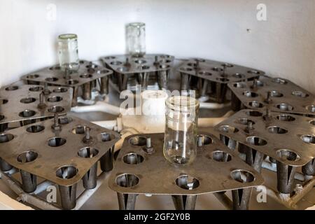 Museo del Ron Emilio Bacardi oder Rum Museum in Santiago de Cuba, Kuba Stockfoto