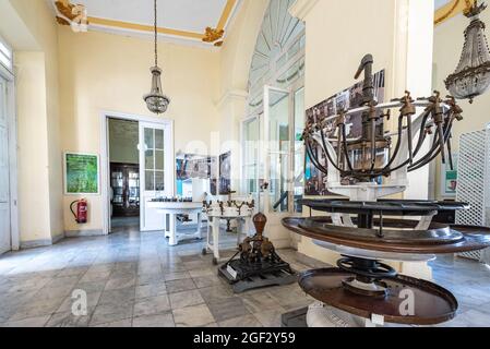 Museo del Ron Emilio Bacardi oder Rum Museum in Santiago de Cuba, Kuba Stockfoto