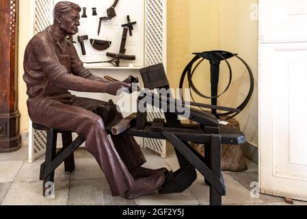 Museo del Ron Emilio Bacardi oder Rum Museum in Santiago de Cuba, Kuba Stockfoto