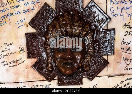 Museo del Ron Emilio Bacardi oder Rum Museum in Santiago de Cuba, Kuba Stockfoto