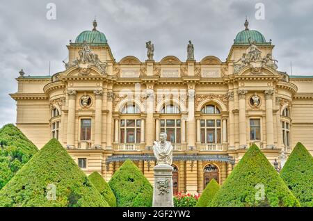 Krakaus Altstadt, HDR-Bild Stockfoto