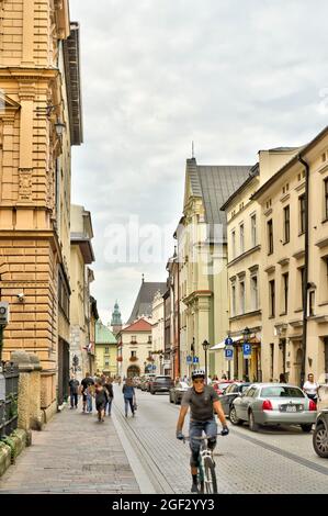 Krakaus Altstadt, HDR-Bild Stockfoto