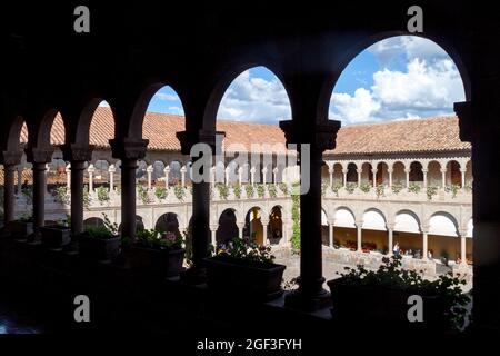 Kloster Santo Domingo in Cuzco, Peru. Stockfoto