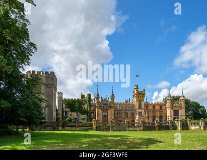 Knebworth House, in der Nähe von Stevenage, Hertfordshire, England, Großbritannien Stockfoto