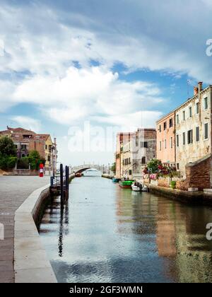 Rio dell'Arsenale, Venedig/Italien Stockfoto