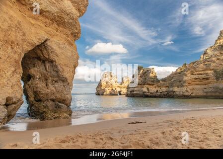 Lagos in Portugal Stockfoto