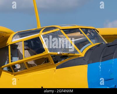 REGION MOSKAU, FLUGPLATZ CHERNOE 22. Mai 2021: Flugzeug an-2 das Luftfahrtfestival Sky, Theorie und Praxis. Stockfoto