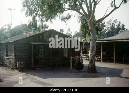 Knott's Berry Farm, Orange County, Kalifornien. 1959. Das Büro Der Geisterstadt. Stockfoto