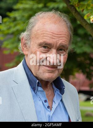 Michael Mendl beim Gipfeltreffen in Schwarzenberg. 21.08.2021 Stockfoto