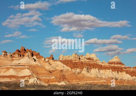 Bunte Steine, Blue Canyon, Hopi Indianer Reservation, Arizona Stockfoto